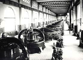 Hydrokraftwerk Beznau 1902